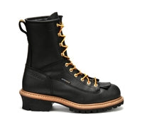 Carolina CA9825 8 Inch Steel Toe Waterproof Lace-to-Toe Logger Boots