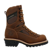 Georgia LTX Logger 9 Inch Waterproof Slip On Soft Teo Work Boot GB00616