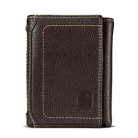 Carhartt Pebble Nubuck Leather Trifold Wallet B0000209