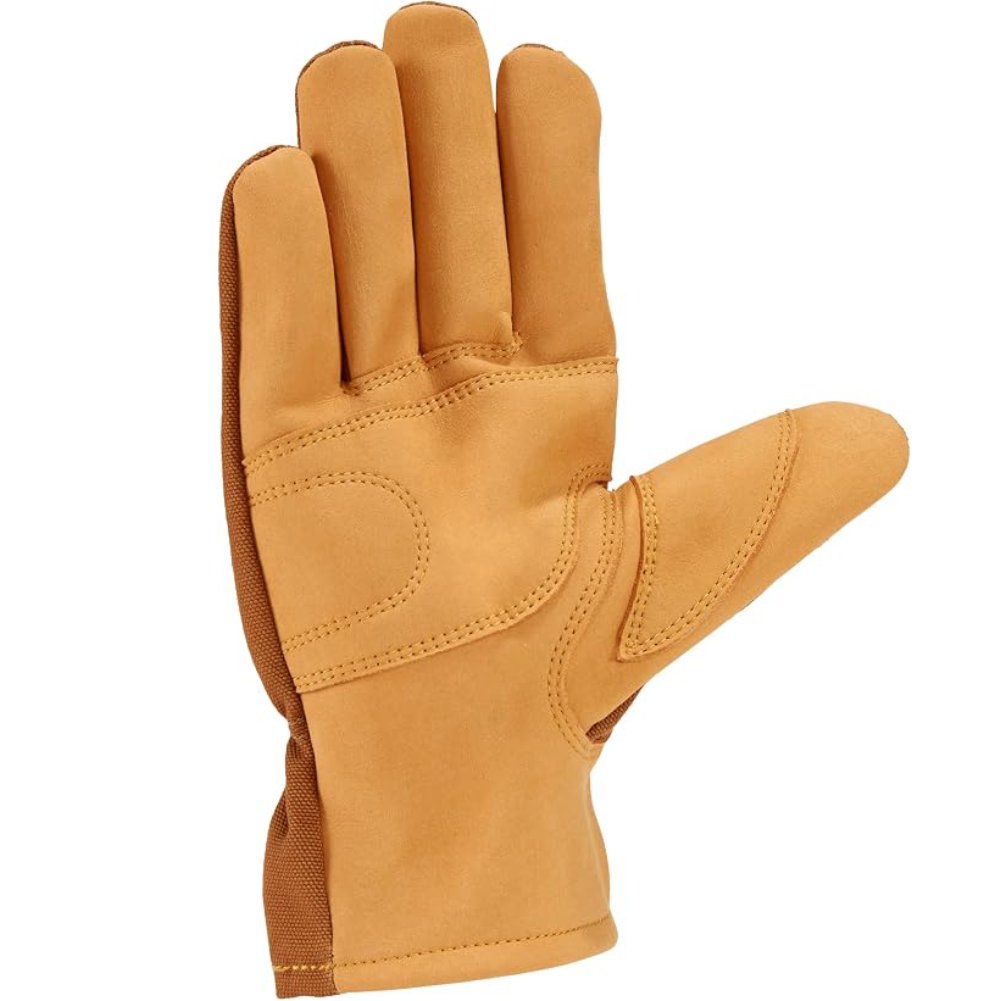 Carhartt Duck Synthetic Leather Open Cuff Glove GW0793M