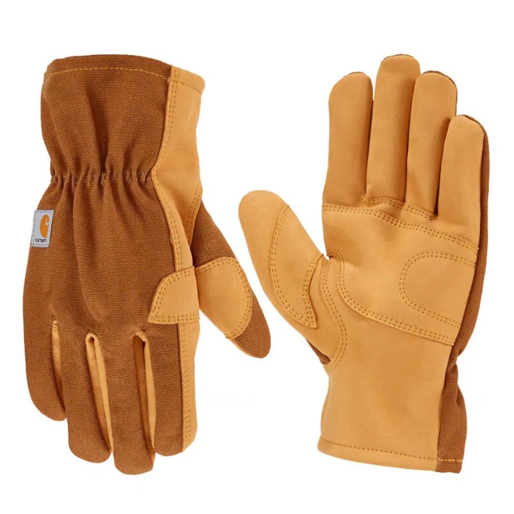 Carhartt Duck Synthetic Leather Open Cuff Glove GW0793M