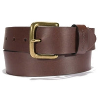 Carhartt Brown Bridle Leather Buckle Belt A0005509 men&