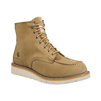Carhartt 6 Inch Soft Moc Toe Slip Resistant Wedge Leather Work Boot FW6077-M