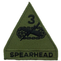 US Army 3rd Armored Division Subdued Patch PM0699
