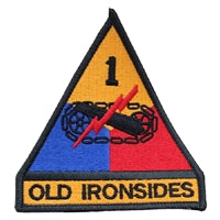 US Army 1st Armored Division Patch PM0129