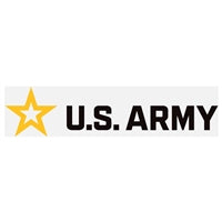 US Army Window Strip Decal D510-A