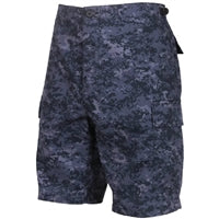 Rothco 68213 Midnight Digital Camo BDU Shorts