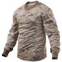 Rothco Desert Digital Camo Long Sleeve T-shirt 5742