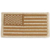 Rothco Desert Tan Border American Flag Patch 1888