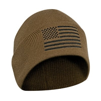 Rothco Coyote US Flag Watch Cap - 57866