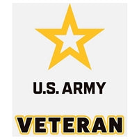 US Army Veteran Star Decal D525-A