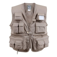 Rothco Khaki Travel Vest - 7546