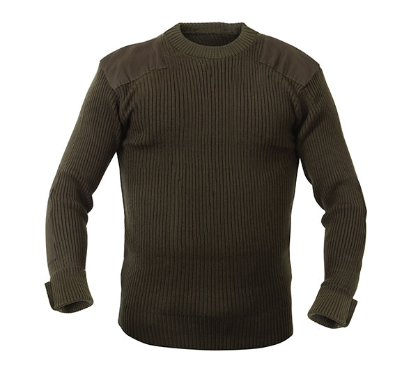 Rothco Acrylic Commando Sweater - 6347 - Olive Drab