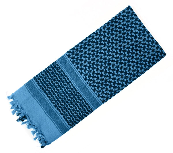 Rothco Shemagh Tactical Desert Scarf - 8537 - Blue-Black