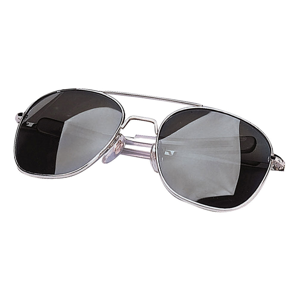 Rothco 52mm Gi Type Sunglasses - 10604 - Chrome Frame - Smoke Lens