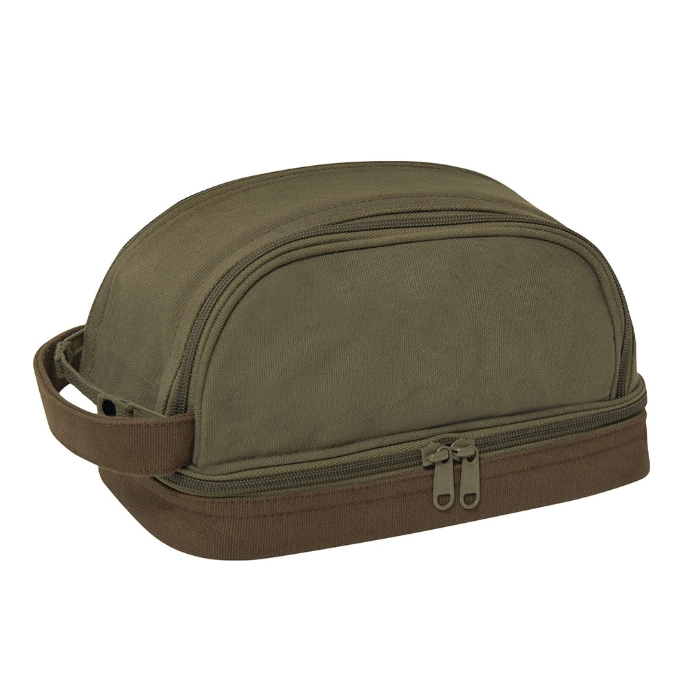 Rothco Deluxe Canvas Travel Kit - 1854 - Olive Drab