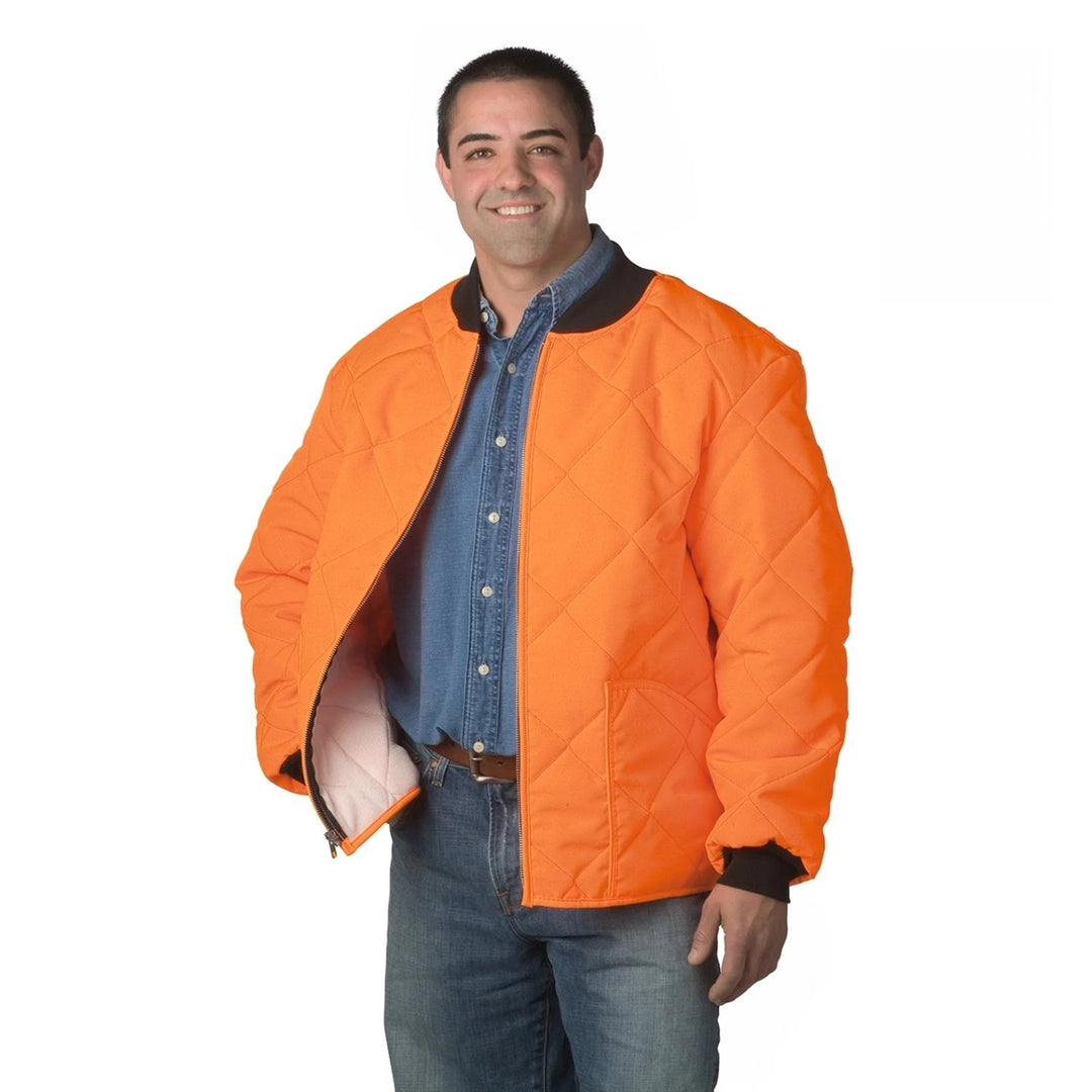 Snap N Wear Heavy Thermal-lined Quilted Jacket 3100 - Orange