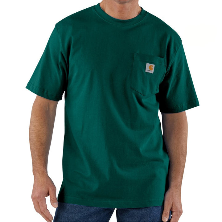 Carhartt K87 Workwear Pocket T-Shirt - Hunter Green