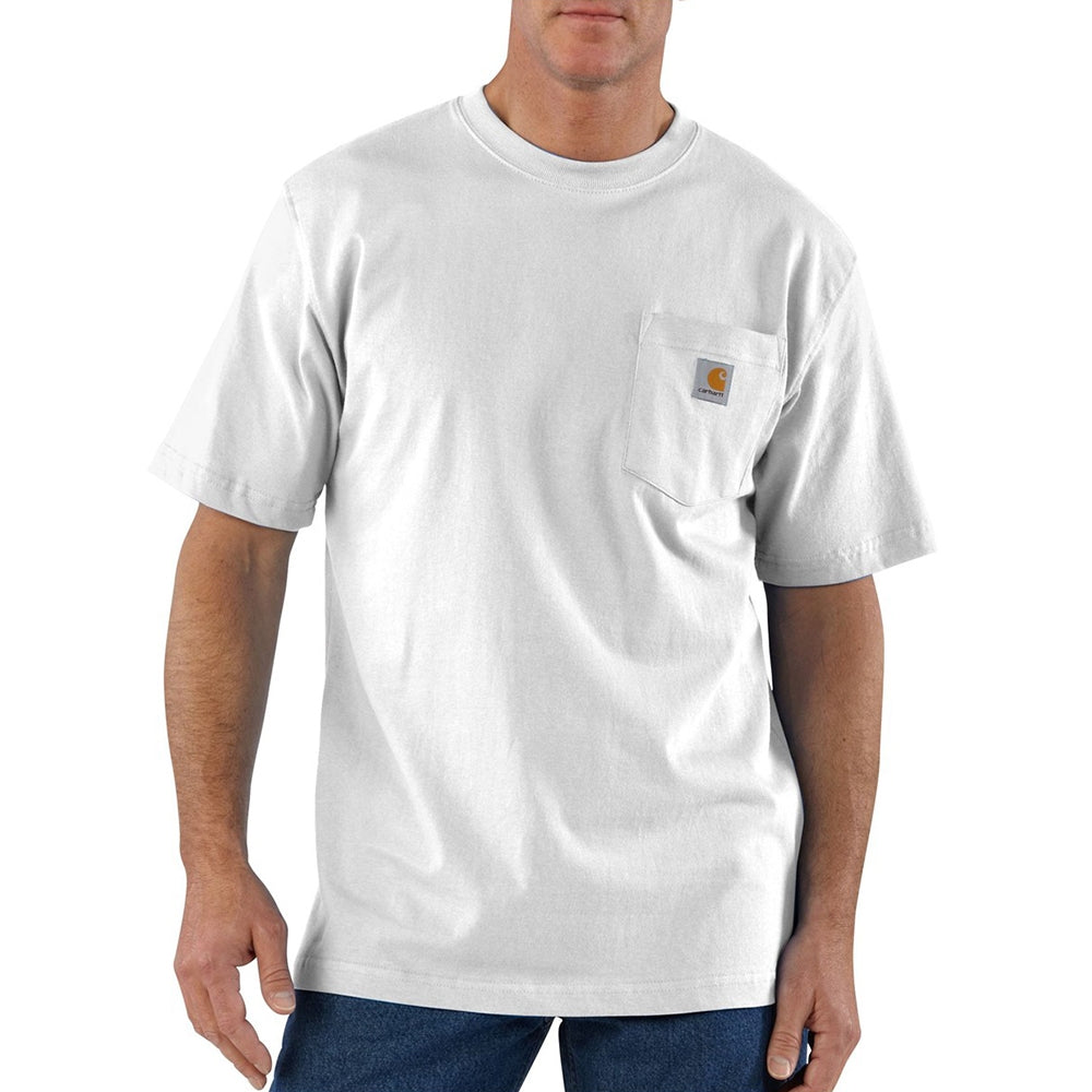 Carhartt K87 Workwear Pocket T-Shirt - White
