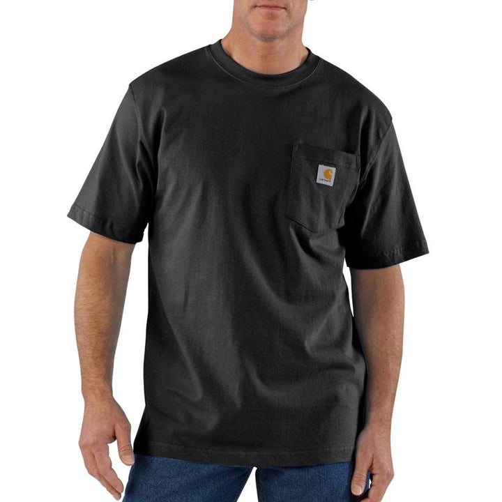 Carhartt K87 Workwear Pocket T-Shirt - Black