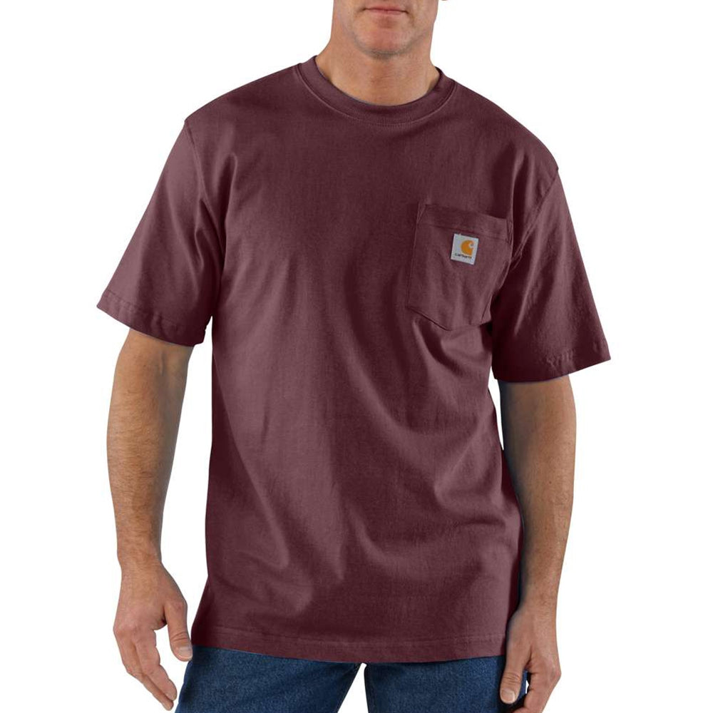 Carhartt K87 Workwear Pocket T-Shirt - Port