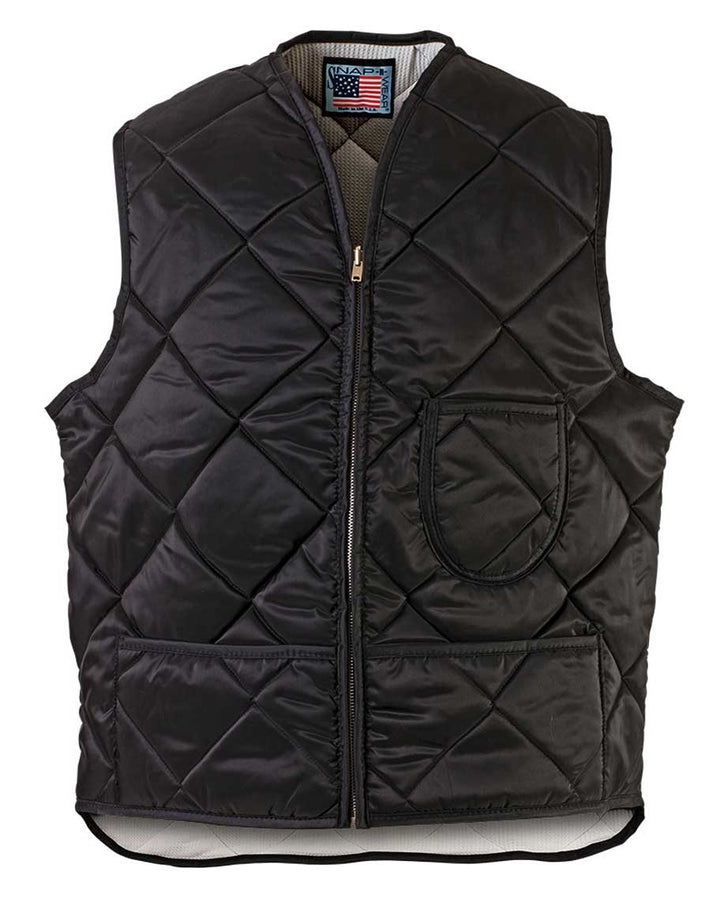 Snap N Wear Light Weight Thermal Vest - 100 - Black
