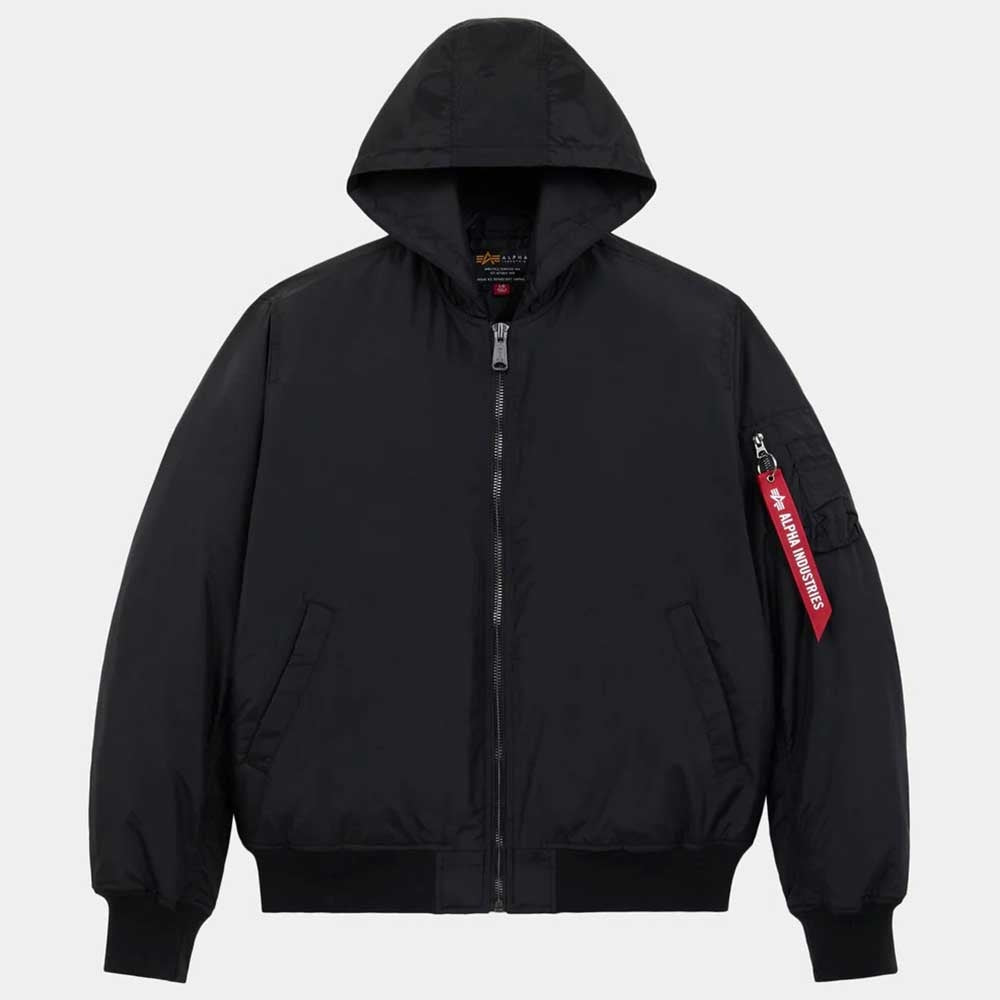 Alpha Industries MA-1 Oxford Flight Jacket MJH5550C1 - Black