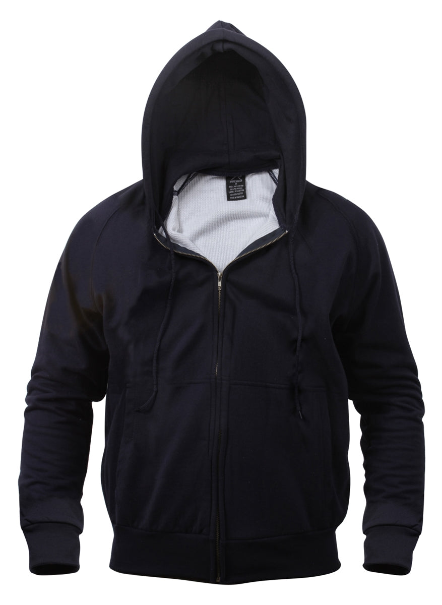 Rothco Thermal Lined Hooded Sweatshirt 6260 - Navy