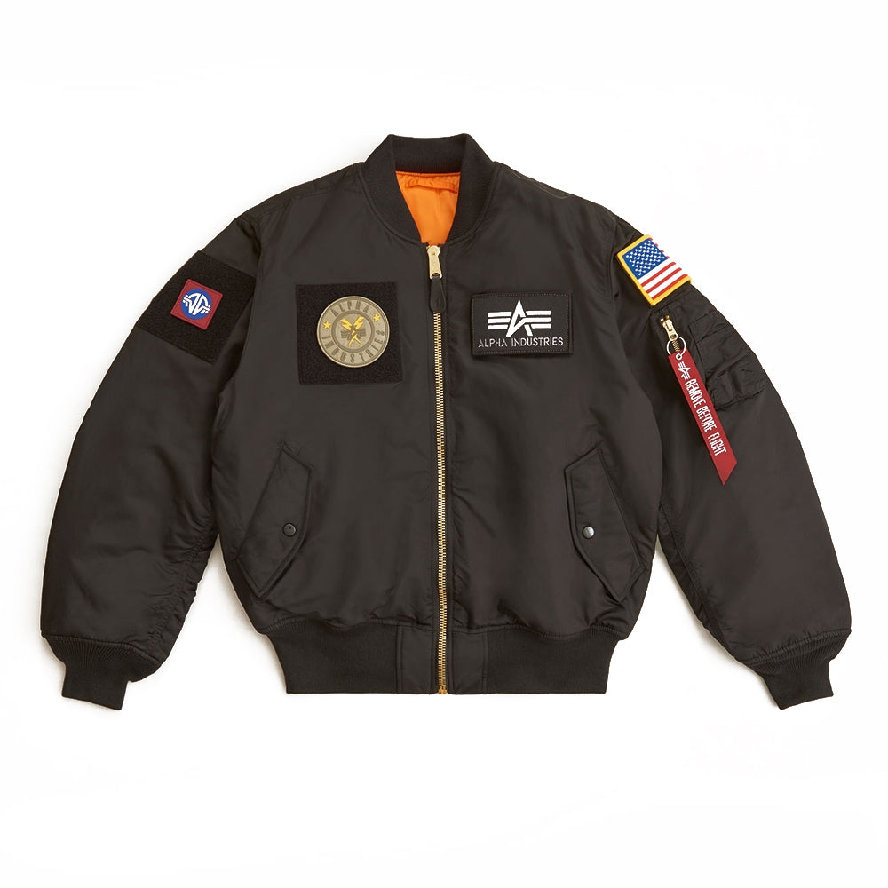 Alpha Industries MA-1 Flex Flight Jacket - MJM46600C1 - Black
