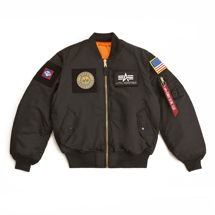 Alpha Industries MA-1 Flex Flight Jacket - MJM46600C1 - Black