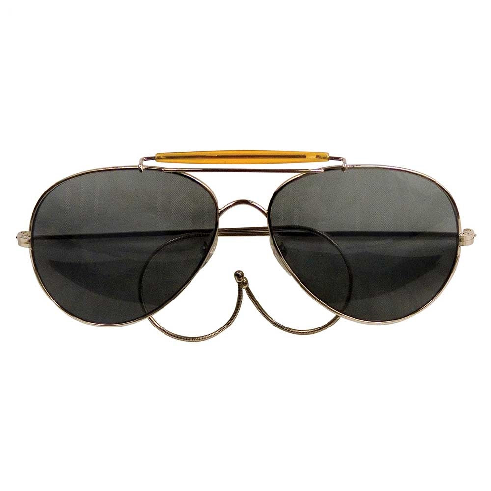 Rothco Air Force Style Aviator Sunglasses - 10200 - Smoke Gray