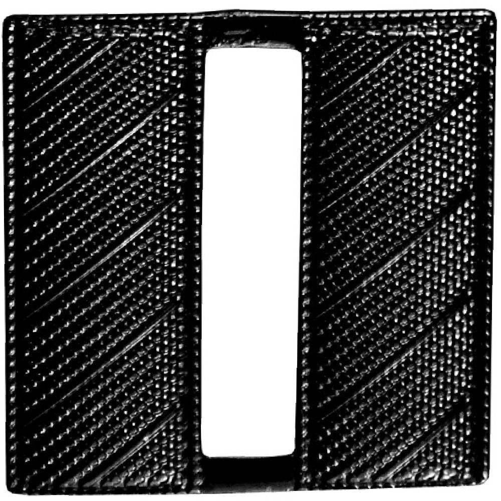 Captain Corrugated  1 Inch Insignia - 4425 - Black