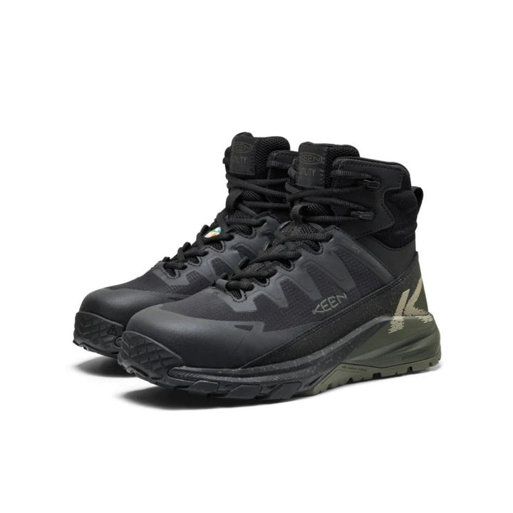 Keen Utility CSA Targhee Blur MID Waterproof Carbon Toe Work Boot 1032525
