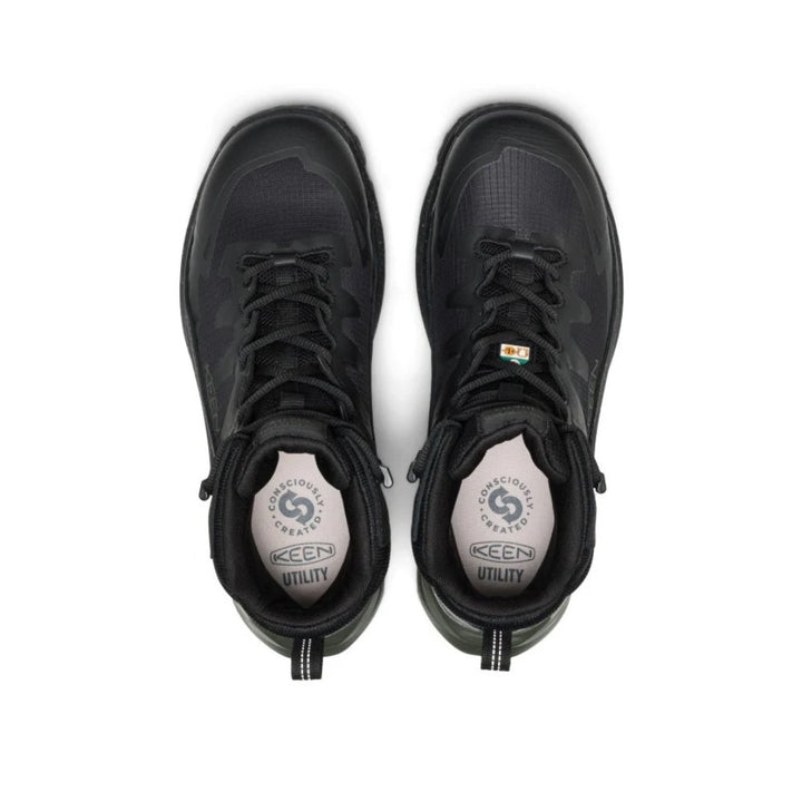 Keen Utility CSA Targhee Blur MID Waterproof Carbon Toe Work Boot 1032525