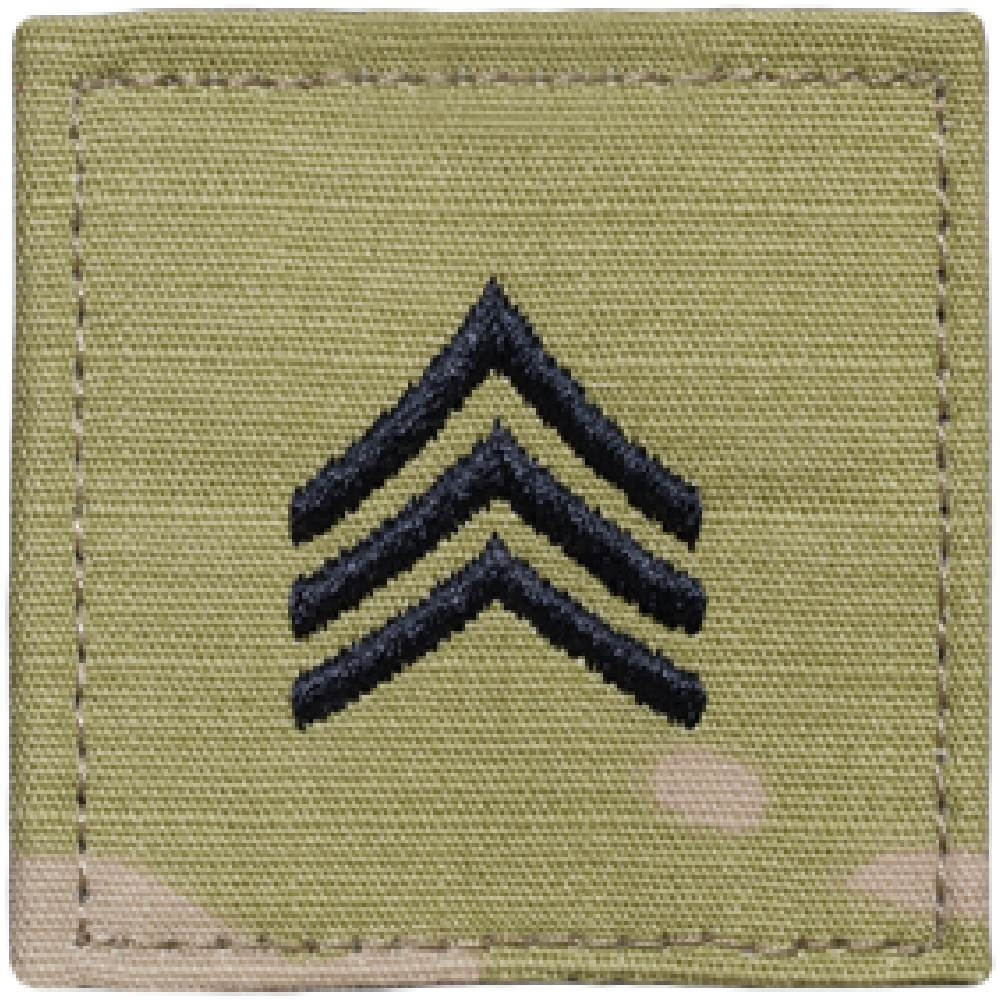 Scorpion Sergeant E-5 Insignia Patch - SV205