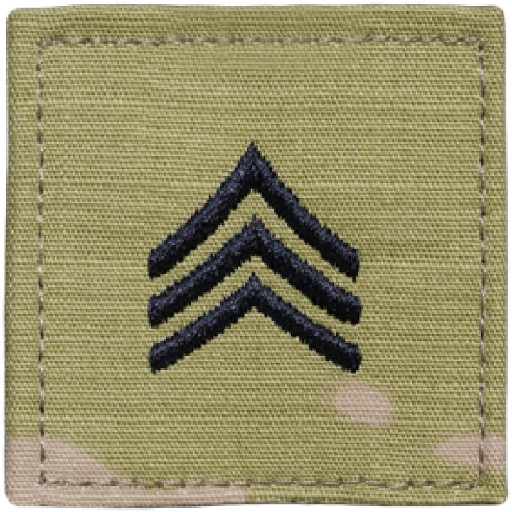 Scorpion Sergeant E-5 Insignia Patch - SV205