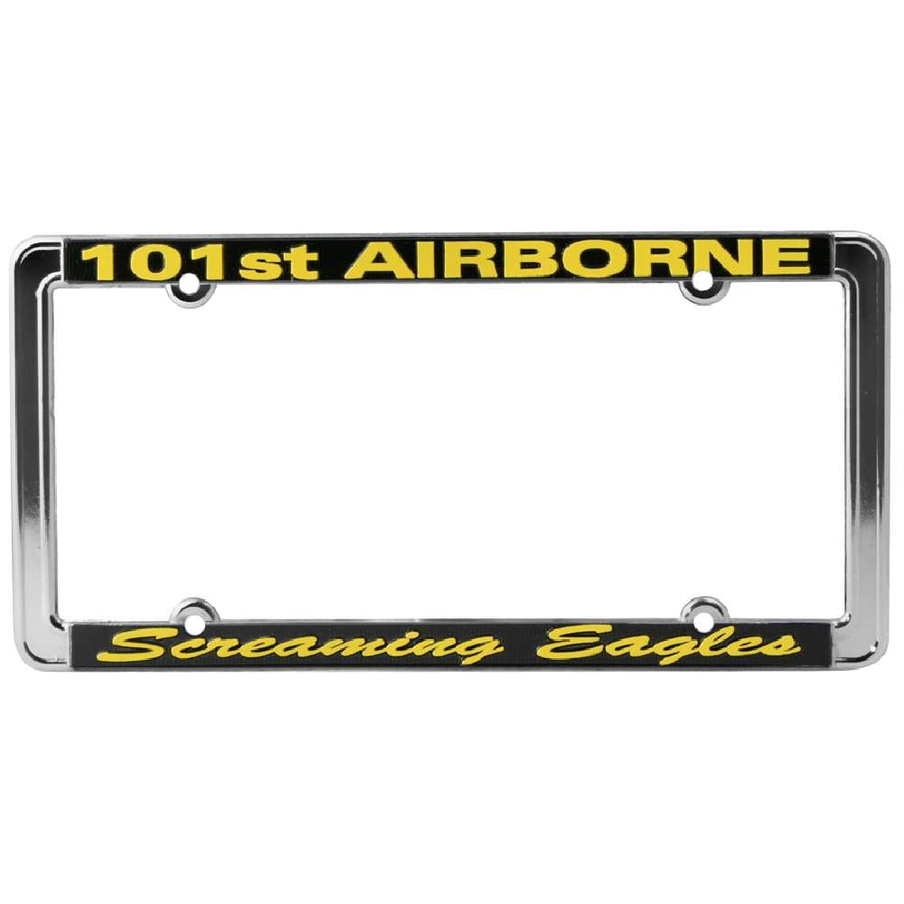 101st Airborne Screaming Eagles License Plate Frame LFATH-12