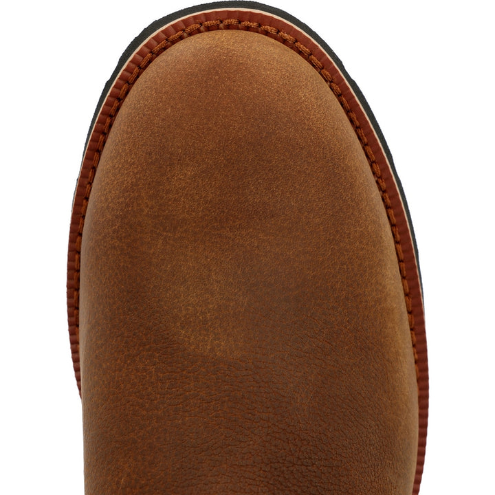 Rocky Monocrepe Round Toe Unlined Pull On Western Work Boot RKW0461