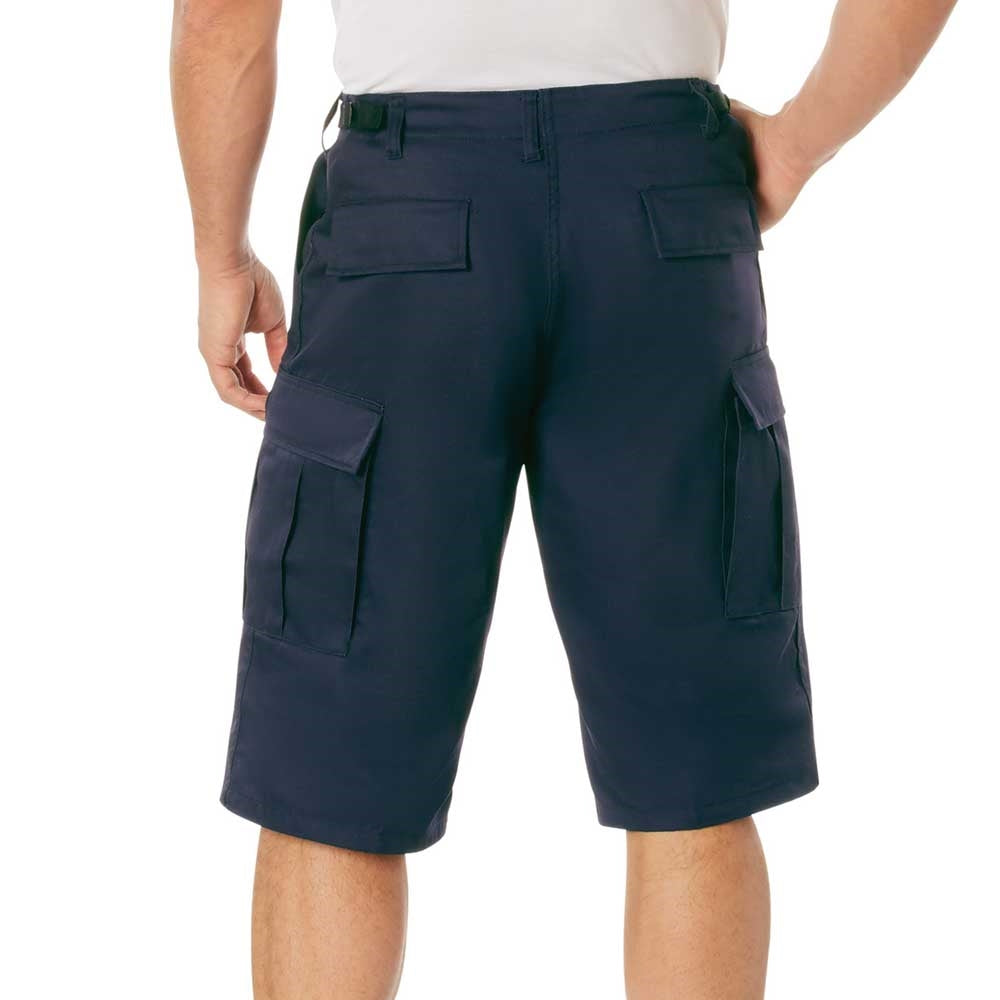 Rothco Navy Longer Style BDU Shorts - 7432