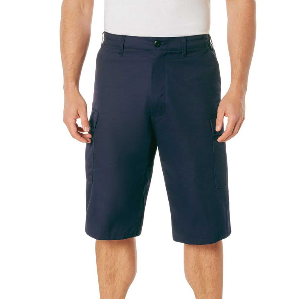 Rothco Navy Longer Style BDU Shorts - 7432