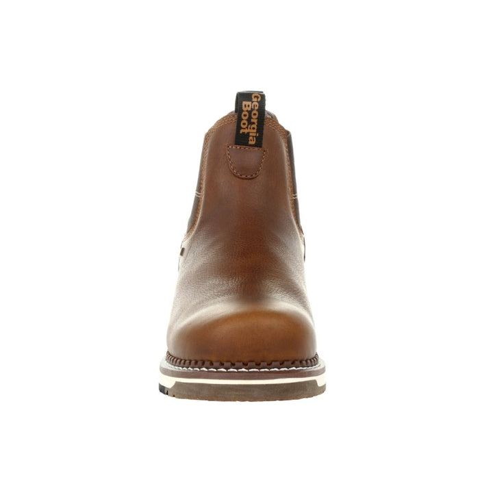 Georgia AMP LT Wedge Waterproof Chelsea Steel Toe Work Boot GB00353