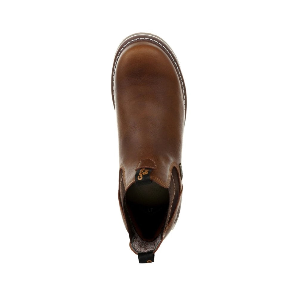 Georgia AMP LT Wedge Waterproof Chelsea Steel Toe Work Boot GB00353