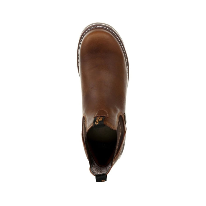 Georgia AMP LT Wedge Waterproof Chelsea Steel Toe Work Boot GB00353