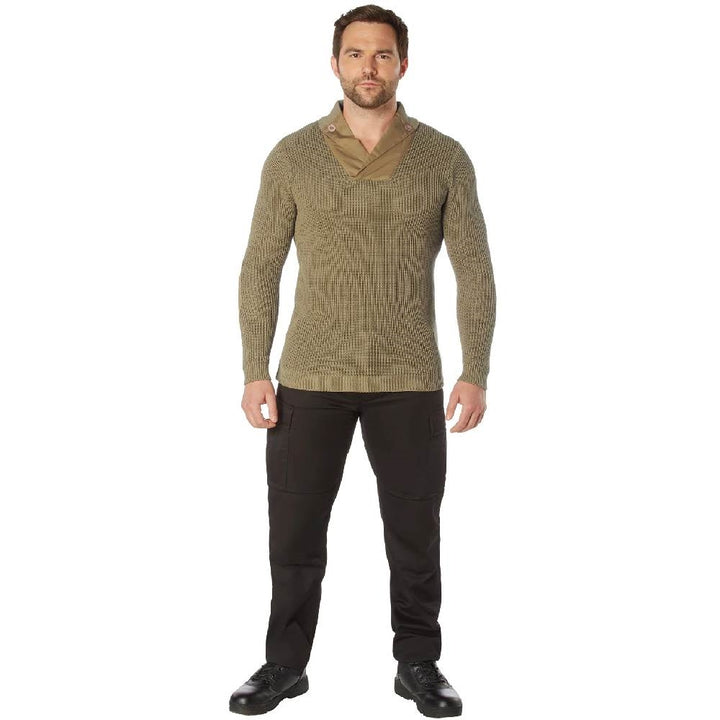 Rothco Khaki Vintage Mechanics Sweater 5349