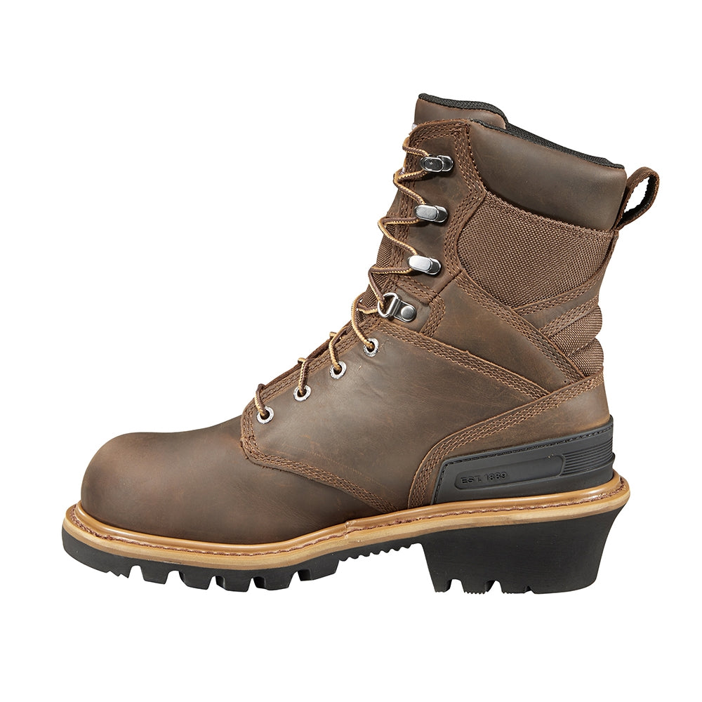 Carhartt Woodworks Composite Toe Waterproof Insulated Logger Work Boot CML8369