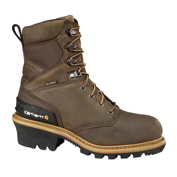 Carhartt Woodworks Composite Toe Waterproof Insulated Logger Work Boot CML8369