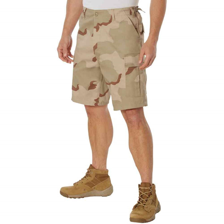 Rothco Tri-Color Desert Camo BDU Shorts 7672