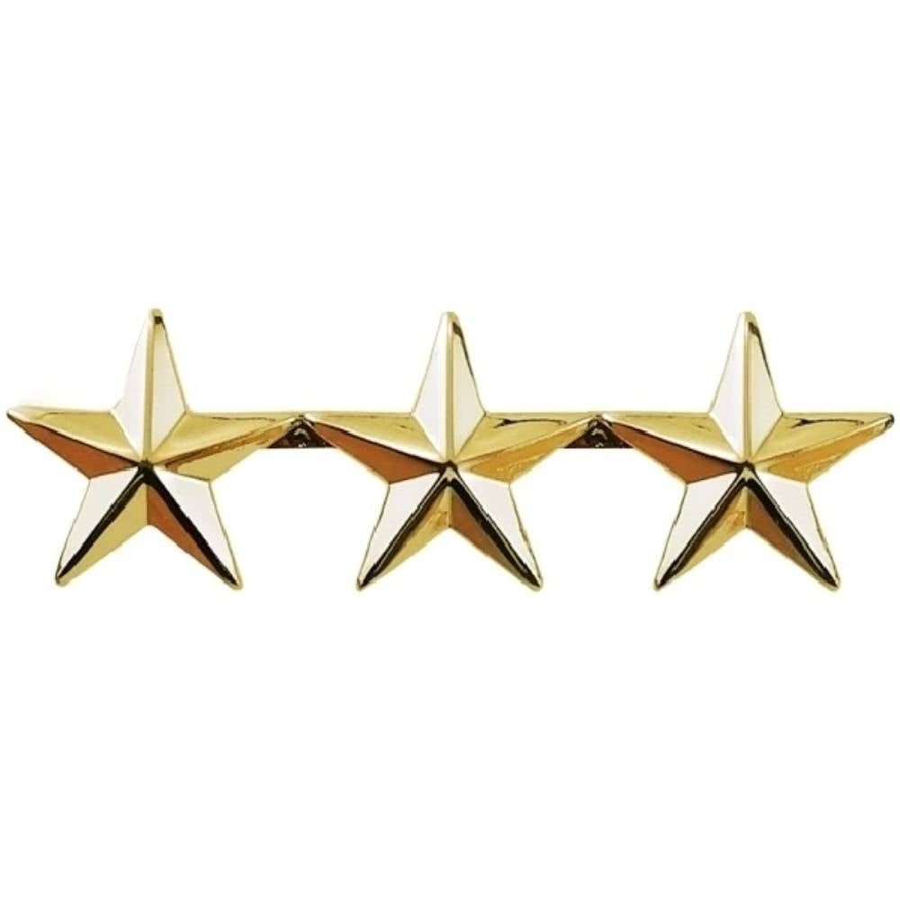Three Star 1 Inch Insignia 4472