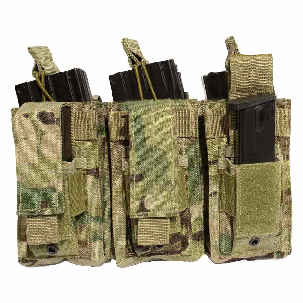 Rothco MultiCam Triple Kangaroo Mag Pouch - 41010
