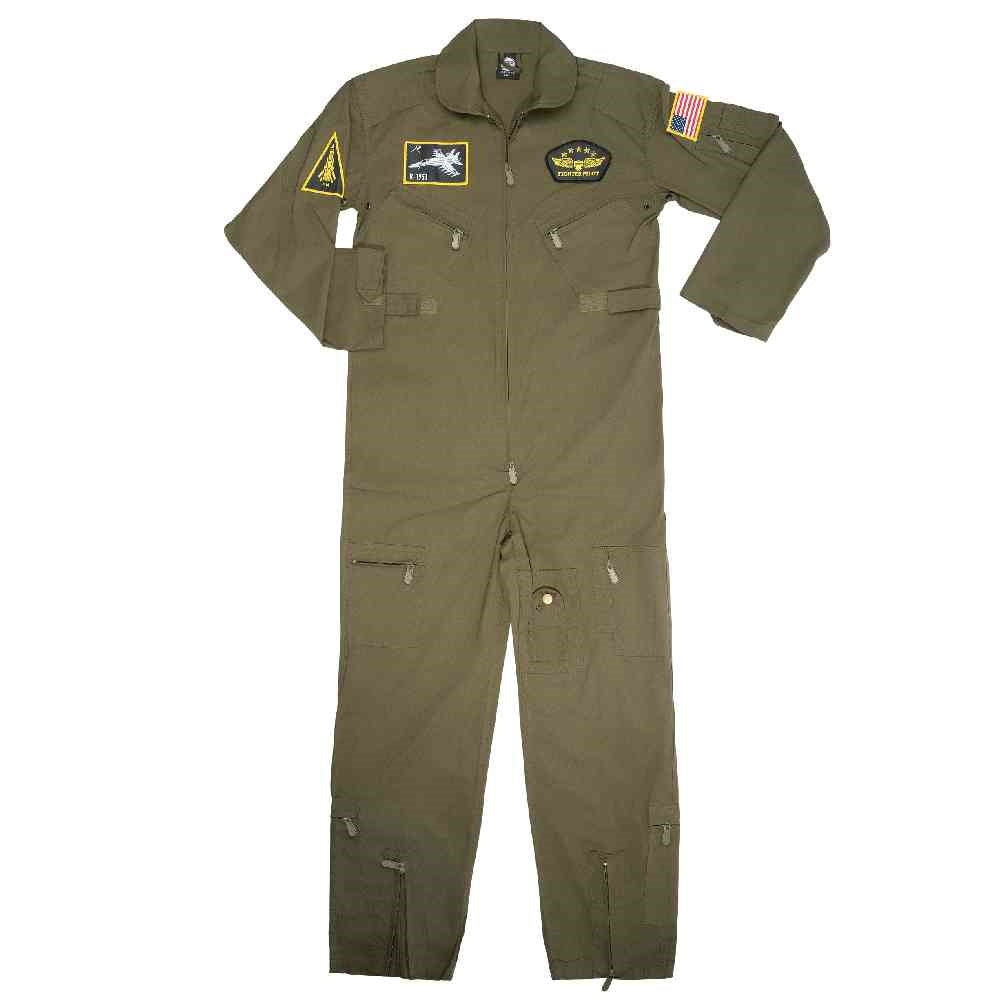 Rothco Kids Olive Drab Aviator Flight Coverall - 7302